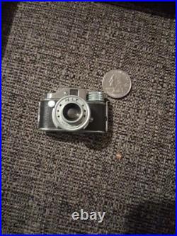 Hit Vintage Miniature Spy Camera with Leather Case