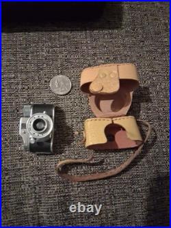 Hit Vintage Miniature Spy Camera with Leather Case