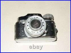 Hit Vintage Subminiature Spy Camera + Case + Original Film Box Japan MINT