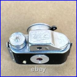 Hit Vintage Subminiature Spy Camera (White Face) With Leather Case, NICE