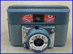 Homer No. 1 Gray Vintage Sub-miniature Spy Camera Hit Type Hard To Find