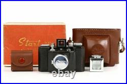 Ikkosha Start 35 Bakelite Subminiature Camera withFinder, Case, Box from Japan