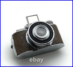 Jilona MIDGET Sub Miniature Hit Type Camera With Box And Film! Very Nice
