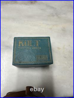 KOLT Okako vintage 1950s Subminiature Camera Made in Japan with Case KOLT Okako vintage 1950s Subminiature Camera Made in Japan with Case