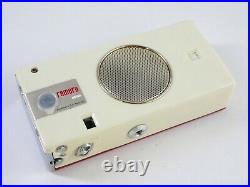 KOWA RAMERA White Red Vintage Unique Transistor Radio KTC 62 & 16mm camera LS2