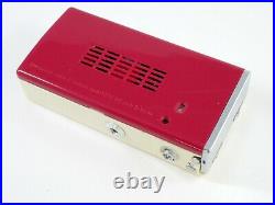 KOWA RAMERA White Red Vintage Unique Transistor Radio KTC 62 & 16mm camera LS2