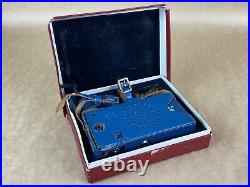 KOWA Ramera Blue Bakelite Vintage Camera Built-In Radio Collectible With Box