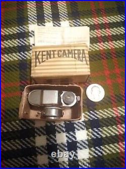 Kent Miniature Spy Camera Vintage With Box And Instructions