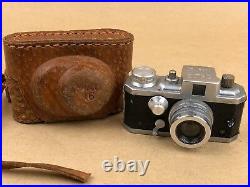 Kiku 16 Model II (Morita) Vintage Subminiature Spy camera withLeather case Rare