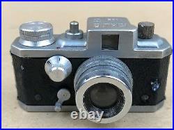 Kiku 16 Model II (Morita) Vintage Subminiature Spy camera withLeather case Rare