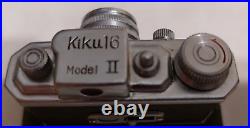 Kiku 16 Model II Vintage Subminiature Spy Film Camera With Box