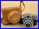 LENZ Hit Type Vintage Subminiature Camera withLeather Case NICE