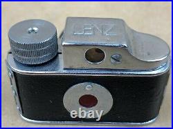 LENZ Hit Type Vintage Subminiature Camera withLeather Case NICE