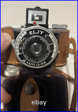 LUMIERE ELJY Subminiature Camera LYPAR 40MM 3.5 LENS Anastigmat Vintage Clean LUMIERE ELJY Subminiature Camera LYPAR 40MM 3.5 LENS Anastigmat Vintage Clean