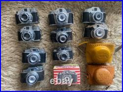 Lot (9) Collectible Vintage Miniature Japan SPY HIT Regent Crystar Mini Star