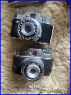 Lot (9) Collectible Vintage Miniature Japan SPY HIT Regent Crystar Mini Star