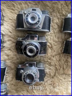 Lot (9) Collectible Vintage Miniature Japan SPY HIT Regent Crystar Mini Star