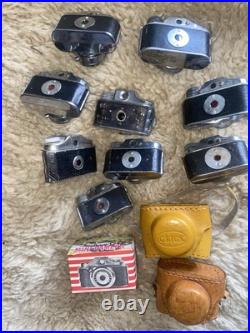 Lot (9) Collectible Vintage Miniature Japan SPY HIT Regent Crystar Mini Star