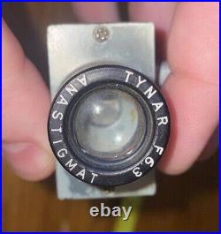 Lot Of 3 Vintage Antique Sub Miniature Spy Cameras CMC Tynar Minute 16