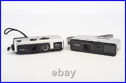 Lot of 5 Vintage Minolta Subminiature QT EE Model P Cameras for PARTS REPAIR V10