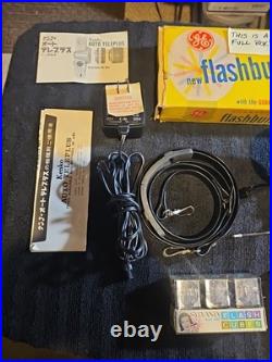 Lot of Vintage Camera Accessories Flash guns Flash bulbs Shoulder Strap