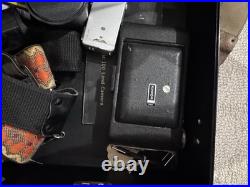 Lot of Vintage Cameras Kodak Folding Camera & Minolta-16 Subminiature