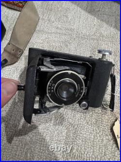 Lot of Vintage Cameras Kodak Folding Camera & Minolta-16 Subminiature