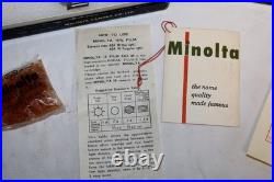 MIB Vintage MINOLTA 16II Push-Pull Camera with Original Paperwork