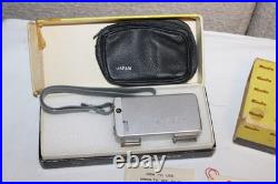 MIB Vintage MINOLTA 16II Push-Pull Camera with Original Paperwork
