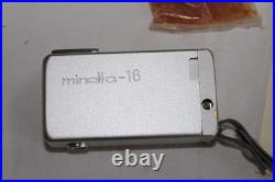 MIB Vintage MINOLTA 16II Push-Pull Camera with Original Paperwork