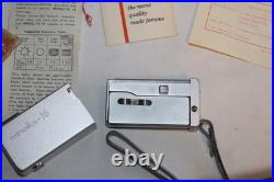 MIB Vintage MINOLTA 16II Push-Pull Camera with Original Paperwork