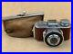 MIDGET JILONA Hit Type Vintage Subminiature Camera with Brown Leatherette Tiny