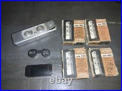 MINOX B Vintage 1950's Wetzler Subminiature Spy Camera with 4 rolls of film