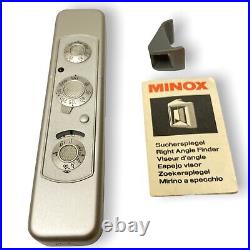 MINOX C Vintage Film Camera with Right Angle Viewer Attachment Instruction Book