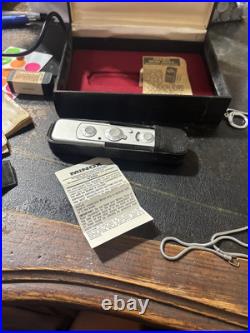 MINOX C Vintage Film Camera with Right Angle Viewer Attachment Instruction Book