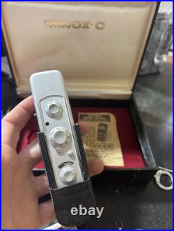 MINOX C Vintage Film Camera with Right Angle Viewer Attachment Instruction Book