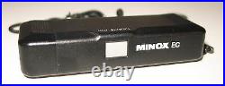 MINOX EC mini cámara de fotos de espía más pequeña/ De Colección Vintage /1987