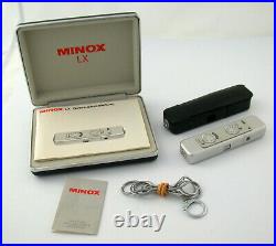 MINOX LX 8x11 TopModel spy cam prime Germany top box BUT defekt defective /20