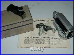 MINOX Subminiature Camera Universal Binocular Attachment VTG Box/Manual EUC