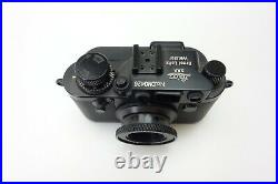 MINOX miniatur Leica IIIf black Swedish Army Type Minoctar f5,6 15mm je202