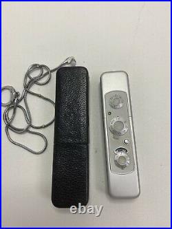 MINT MINOX C MINI SPY CAMERA MADE IN GERMANY With ATTACHMENTS