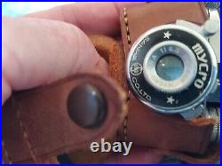 MYCRO Camera made in Japan Vintage 1950's Micro Camera In Case free ship