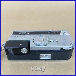 Mamiya 16 Vintage Subminiature 16mm Film Camera With Original Case, NICE