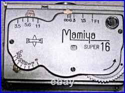 Mamiya Super 16 Vintage Mini Spy Camera With Case, Extras Mamiya Super 16 Vintage Mini Spy Camera With Case, Extras