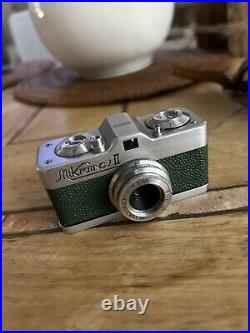 Meopta Mikroma II Green Vintage Camera