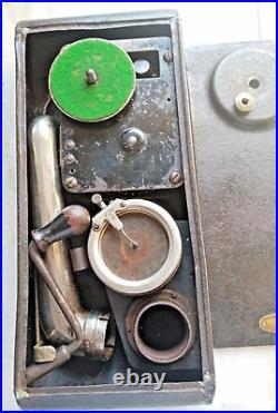Miniature Camera Gramaphone Switzerland Vintage