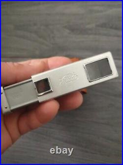 Miniature spy film camera Vega miniature vintage pocket cameras of the USSR