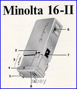 Minolta 16II Sub Miniature Vintage Camera