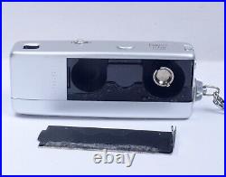 Minolta 16MG Vintage Pocket Film Camera ROKKOR Original Box Flash Lens Filter