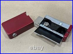 Minolta 16 Burgundy / Red Vintage Subminiature Spy Camera Clean